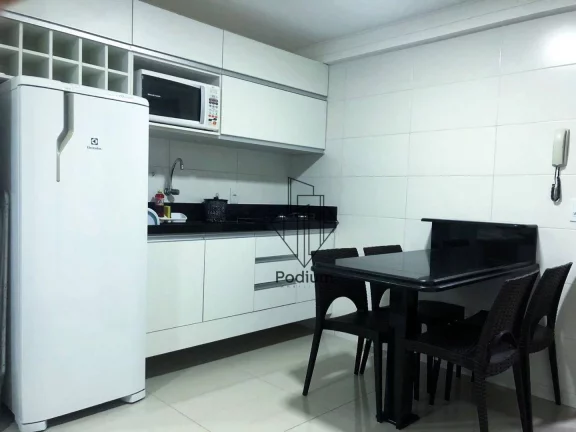Imagem Flat mobiliado com varanda / sacada e vista lateral para o mar a 100m da praia de Intermares - FL0568
