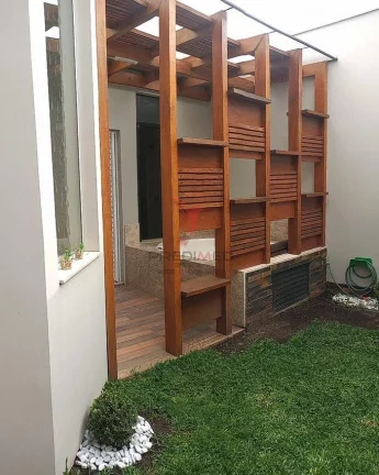 Imagem Sobrado no Parque das Alamedas, Guaratinguetá, 3 Suites, churrasqueira, estuda permuta