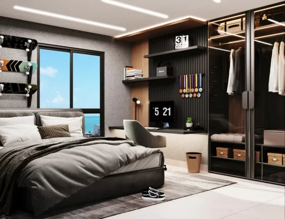 Imagem Apartamento à venda em João Pessoa, Bessa, com 2 quartos, 56m2