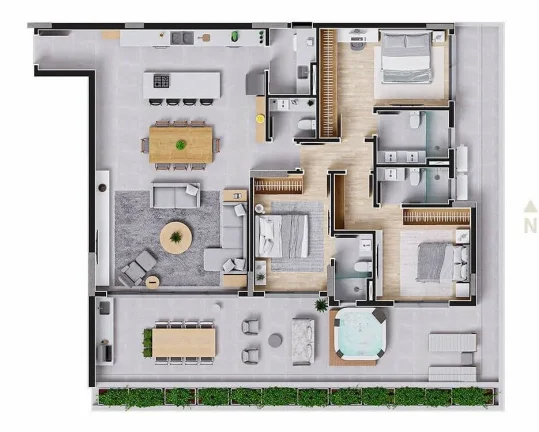 Imagem Apartamento 2 Dormitórios para venda em Florianópolis - SC