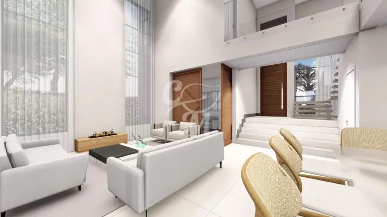 Imagem Arquitetura Moderna - Casa em Fase de Acabamento