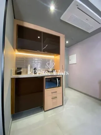 Imagem Flat disponível para venda no Hotel Slaviero Essential São Paulo Moema, com 26m², 1 dormitório e 1 vaga