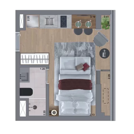 Imagem APARTAMENTO RESIDENCIAL em São Paulo - SP, Bela Vista