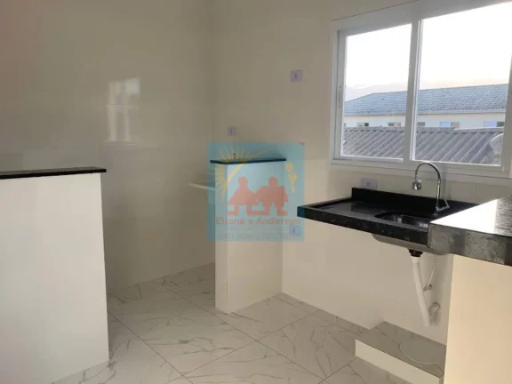 Imagem Casa Condominio com Sacada, 02 dormitórios, uma vaga de garagem R$ 240mil