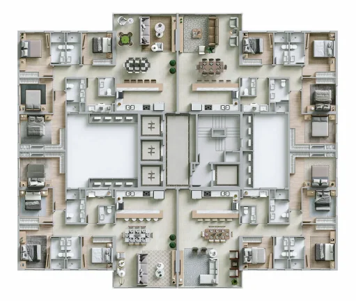 Imagem Apartamento 4 Dormitórios para venda em Balneário Camboriú - SC