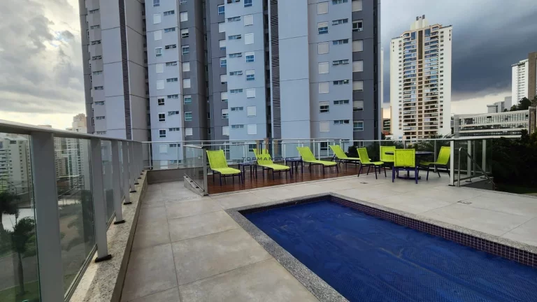 Imagem Cobertura Decorada e Mobiliada, lazer completo, 1 quarto e 3 Vagas a no Vila da
