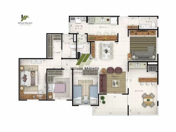 Imagem Apartamento com 3 quartos, 90m2, à venda em Jundiaí, Vila Rica