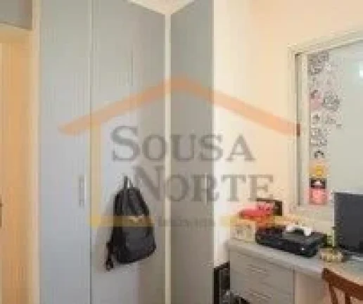 Imagem Apartamento de 56 m², com 2 dormitórios e 1 vaga coberta. Todos os ambientes contam com móveis pl...