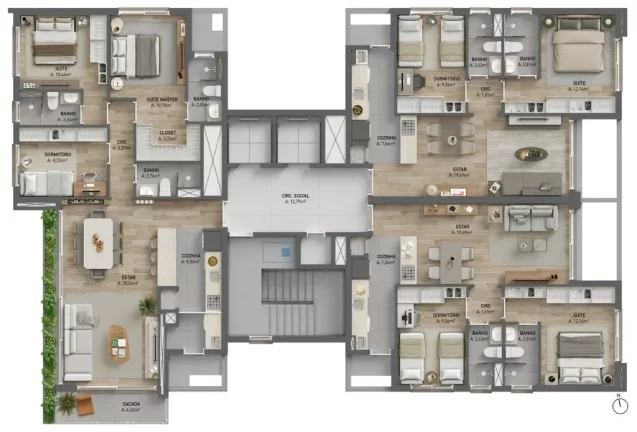 Imagem Idea Dário Pederneiras - Apartamento à venda no bairro Petrópolis - Porto Alegre/RS