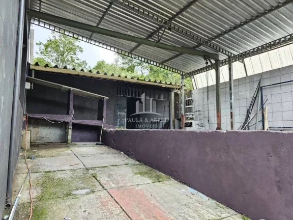 Imagem Aluga Galpão 500m², Azulejado todo, Monovia 2 toneladas, Doca, 5 banheiros , escritório por R$12.100,00/mês em Tanque Caio, Ribeirão Pires-SP