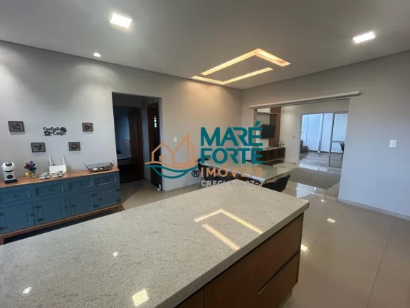 Imagem EXCELENTE COBERTURA MOBILIADA E DECORADA COM VISTA PARA O MAR!