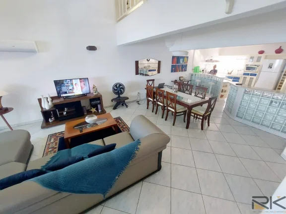 Imagem Apartamento cobertura duplex frente mar com 4 dormitórios, 310 m²
