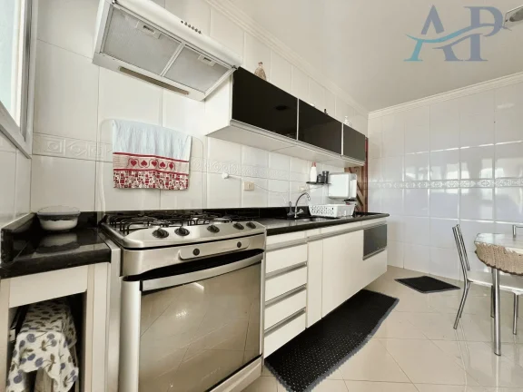 Imagem Apartamento em Praia Grande Frente Mar com 3 Dormitórios