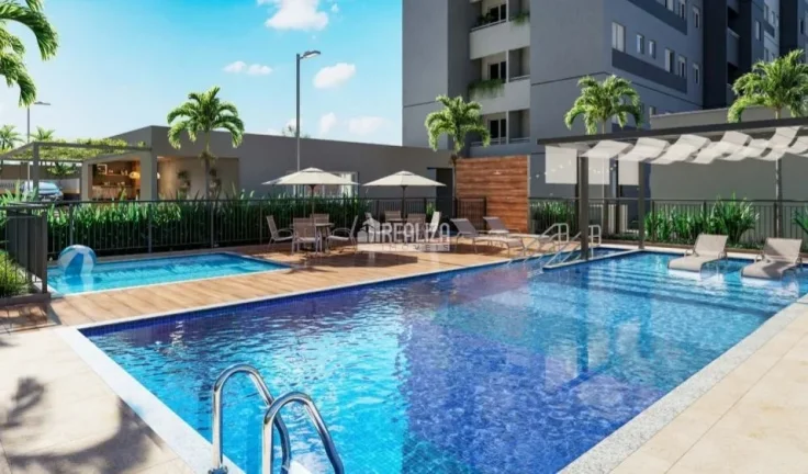 Imagem Apartamento de 2 dormitórios com lazer completo no Condomínio Debran Residence, no bairro Jardim do Lago - em Uberaba