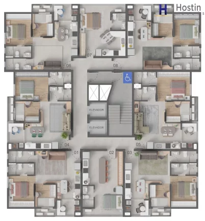 Imagem APARTAMENTO RESIDENCIAL em Joinville - SC, Anita Garibaldi