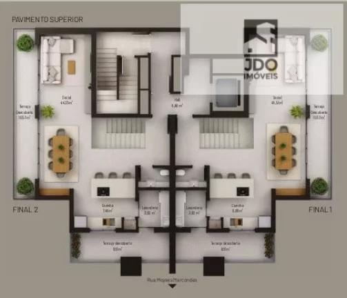 Imagem Cobertura Duplex a Venda no bairro Juvevê - Curitiba, PR