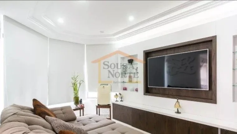 Imagem Excelente apartamento 230m², 4 dormitórios, sendo 4 suítes, closet, sala ampla com lareira, varan...