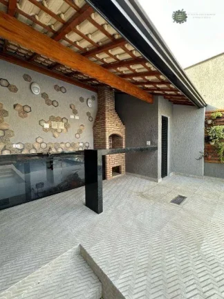 Imagem Sobrado à venda, 60 m² por R$ 345.000,00 - Maracanã - Praia Grande/SP