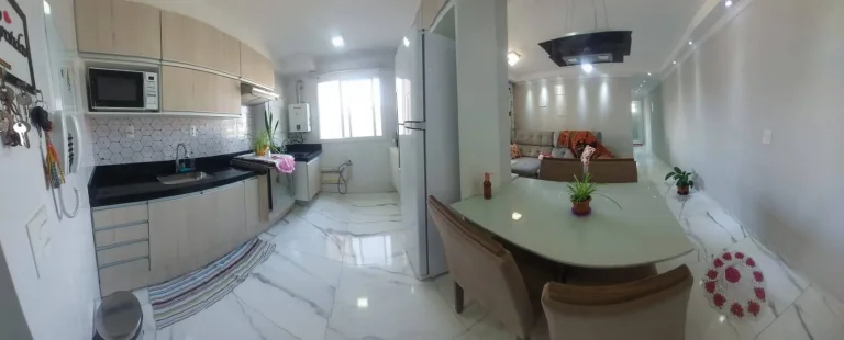 Imagem Apartamento Lindo Andar Baixo 50 m² 2 Dormitorios 1 Vaga