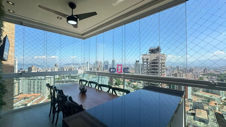 Imagem Apartamento com 3 dormitórios à venda, 119 m² por R$ 1.850.000,00 - Ponta da Praia - Santos/SP