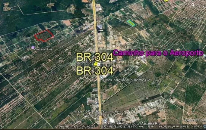 Área à venda em Macaíba/RN – 17,4 hectares