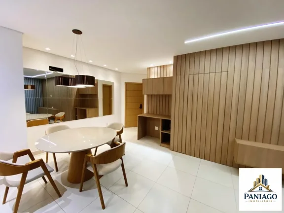 Imagem Apartamento 3 quartos, semi mobiliado, 3 vagas, condomínio Essenza, Cuiabá-MT