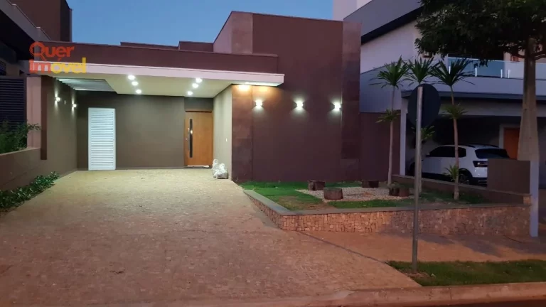 Imagem Casa de Luxo no Condomínio Buona Vita Ribeirão, Terras de Florença - Ribeirão Preto-SP 3 quartos, 3 suítes, 2 salas, 5 banheiros, 4 vagas, 160m² Quer Imóvel.