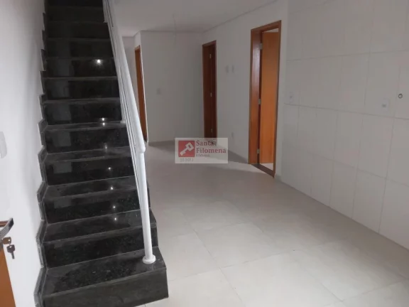Imagem Cobertura para Venda em Santo André, Parque Oratório, 2 dormitórios, 1 suíte, 3 banheiros, 1 vaga