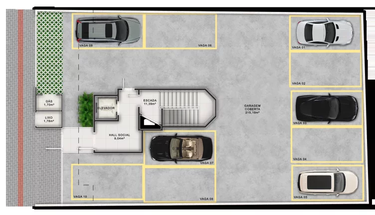 Imagem Apartamento na planta com 2 suítes e 1 vaga de garagem em Camboriú