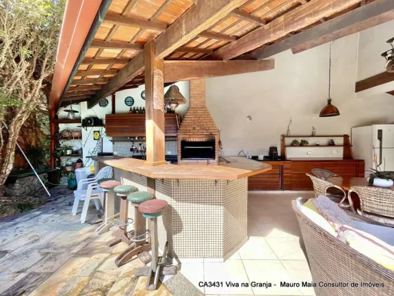 Imagem Cond São Paulo II - Linda c/ 4 suítes, lareira, gourmet e piscina!