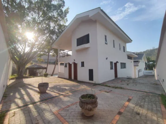 Imagem Casa Sobrado, 7 dormitórios ( 4 suítes), piscina,12 vagas, Tamboré - Barueri/SP.