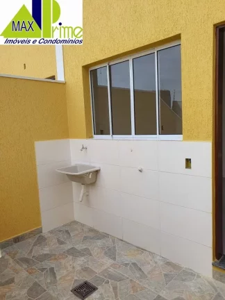 Imagem SOBRADO GEMINADO/02 DORMITÓRIOS/VAGA/QUINTAL