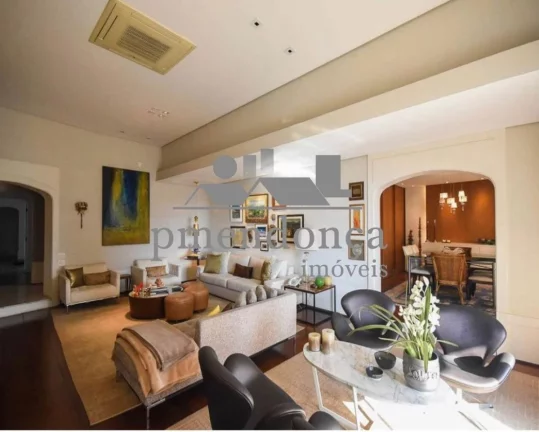 Imagem Cobertura Duplex em Higienópolis com 600m², 5 quartos sendo 2 suítes e 6 vagas.