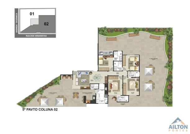 Imagem Lançamento Residencial Nogueira Branco na Praia do Morro - Guarapari/ES