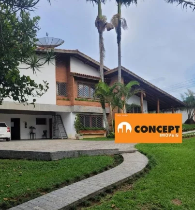 Imagem Casa com 4 dormitórios para alugar, 398 m² por R$ 17.374,00/mês - Parque do Colégio - Suzano/SP