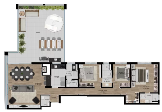 Imagem Mills Park - Apartamento à venda no bairro Rio Branco - Porto Alegre/RS