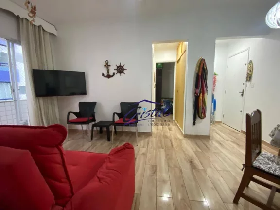 Imagem Apartamento com 1 dormitório à venda, 47 m² por R$ 300.000,00 - Guilhermina - Praia Grande/SP