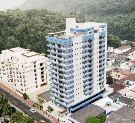 Imagem Apartamento para Venda em Mongaguá, Centro, 2 dormitórios, 1 suíte, 1 banheiro, 1 vaga