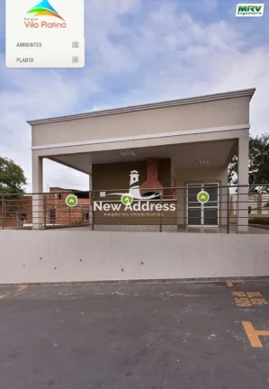Imagem Quarto e Sala à Venda no Térreo em Colina, Cariacica. Aceita Financiamento. Com piscina, churrasqueira, salão de festas, portaria 24h.