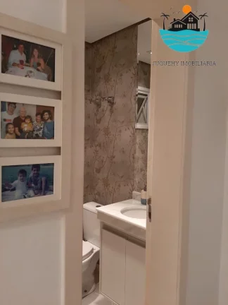 Imagem Casa para alugar em condomínio fechado em Juquehy com 4 dormitórios, 2 suíte, 50m da praia - Acomodação máx. 10 pessoas | Juquehy Imobiliária