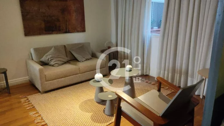 Imagem Apartamento mobiliado, com 3 dormitórios para alugar, 137 m² por R$ 14.102/mês - Jardim Paulista - São Paulo/SP