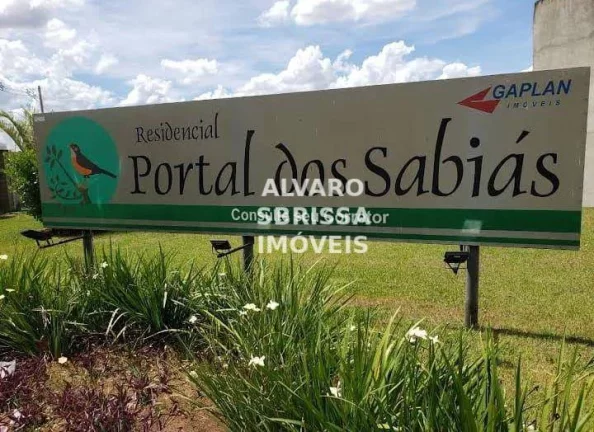 Imagem Terreno com excelente topografia à venda no Condomínio Portal dos Sábias com 150 m² em Itu SP entrada 30% + 120 parcelas