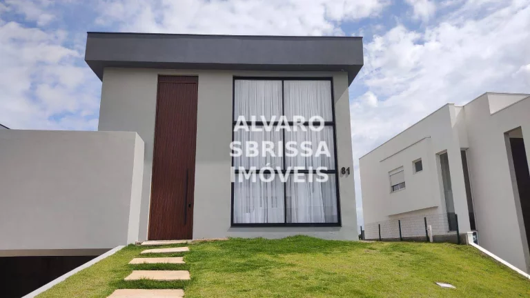Imagem Casa nova à venda com 4 dormitórios 4 suítes à venda 711 m² no Condomínio Campos de Santo Antônio II em Itu SP