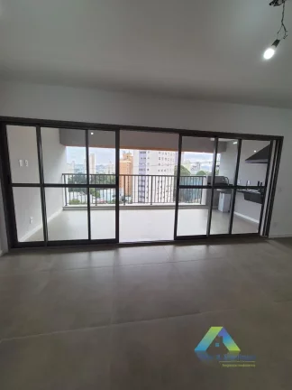 Imagem Apartamento alto padrão em andar alto com 139m², 3 suítes, 2 vagas coberta , 1 varanda gourmet em localização privilegiada na região da Mooca/SP