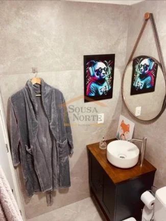 Imagem Apartamento novo com 29 m² de área útil, bem distribuído, com 1 dormitório com porta configuran...