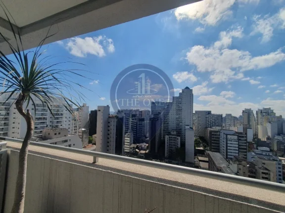 Imagem Sala comercial de alto padrão para locação em Cerqueira César, São Paulo-SP: 1 sala, 1 banheiro, 6 vagas, 132,33 m².