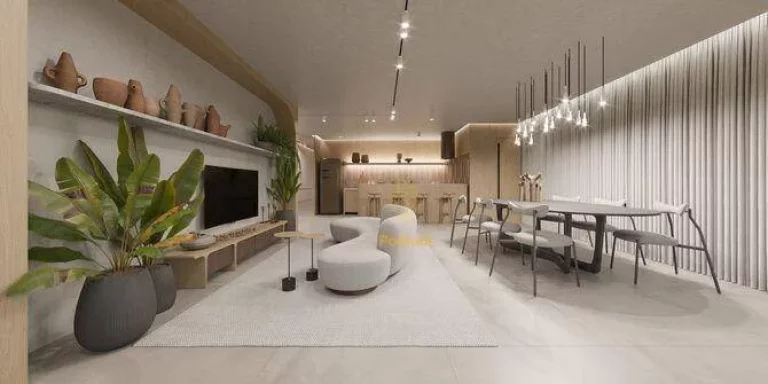 Imagem Apartamento com varanda / sacada pé na areia, na praia Ponta de campina em Cabedelo - AP1008