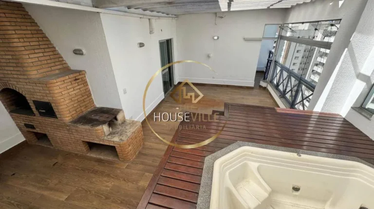 Imagem Cobertura Duplex no Ed.Baltimore, 3 dormitórios, (1 suíte) Jd. Aquarius SJC