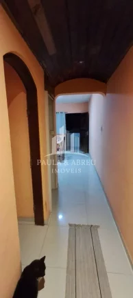 Imagem Lindo Sobrado125m², 3 Dormitórios, 2 Banheiros, Sala e Cozinha Grande, 4 Vagas + 2 Cômodos com Banheiro nos fundos no Jardim Primavera, Mauá-SP