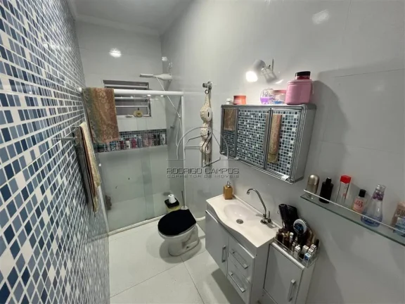 Imagem Casa Geminada Térrea com Piscina e 3 Quartos no Tupi, Praia Grande